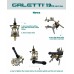 Galetti Plasterless Articulator "The Original" (19th Edition Model 2025) - Brass/Aluminium (PFIS18AGF)