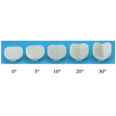 Labomate 100 Incisal Guide Table Complete Set (0⁰,5⁰,10⁰,20⁰,30⁰) 02084 - 1 Set (5pcs)