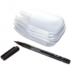 Alma Denture Gauge Plastic Sleeves Kit - 50 Sleeves + Marker Pen (20003)  - DISCONTINUED BY MANUFACTURER - WHILE STOCK LASTS