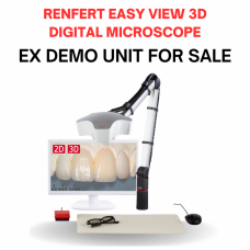 Renfert EasyView 3D System Digital Microscope including Renfert 3D Monitor 24000500 - INCLUDES HARD TRAVEL CASE - EX-DEMO CLEARANCE