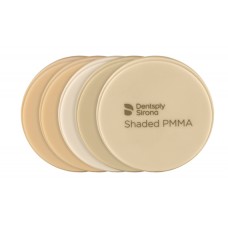 Dentsply Sirona Shaded (Monocolour) PMMA Tooth Shade Discs - 20 x 98mm - 1pc - Shade Options Available