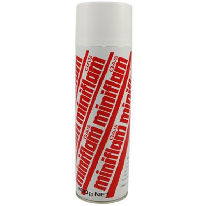 Miniflam Screw Top Bunsen Butane Gas - White 300g