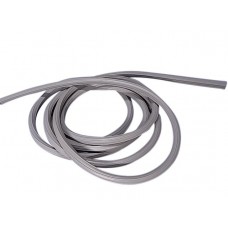 Silicone Bunsen Burner Tubing - Grey - 8.0mm x 2mm Wall - Suits LPG/NAT Gas, Per 1m (Cut to length)