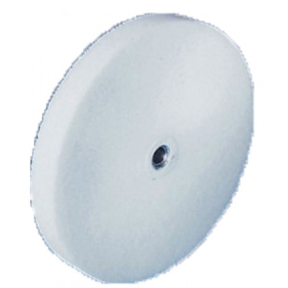 White Knockdown Wheel 36-46 Grit (75mm dia x 10mm)