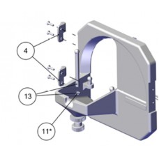 Renfert MT PLUS Model Trimmer Set of joints Part 11 - Inc Door Seal and Table Orings - SPAREPART, 900035711