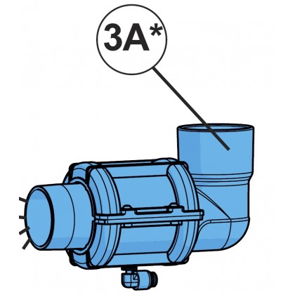 Renfert Silent TS2 / EC2 / Silent V4 Pinch Valve, Bent 900021427 - 1pc - ITEM MAY BE SPECIAL ORDER DEPENDING ON STOCK