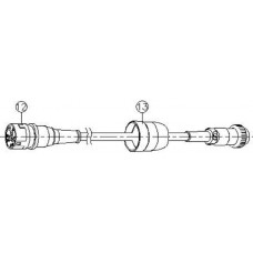 Saeshin H180 Sparepart - CABLE ONLY - Cord Assembly Cable - 8 Pin Female - 1pc