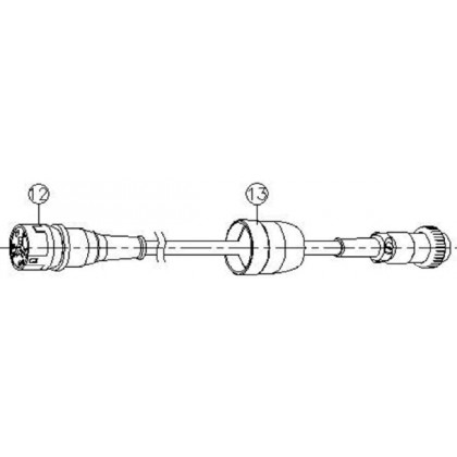 Saeshin H180 Sparepart - CABLE ONLY - Cord Assembly Cable - 8 Pin Female - 1pc