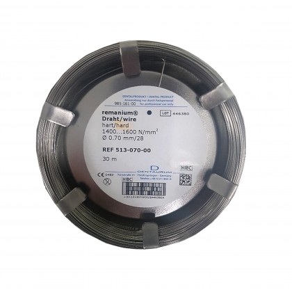 Dentaurum remanium® Stainless Steel Wire - Hard - Round 513-0**-00