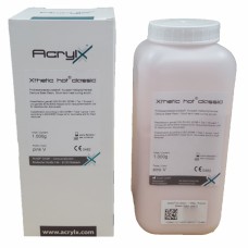 AcrylX Xthetic HOT CLASSIC (20 Minute) Heatcure POWDER ONLY - 1kg - Shade Options Available