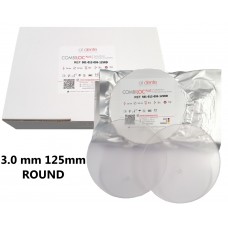 Aldente Combiloc Plus Dual Layer (Hard / Soft) Splint Material - 3.0mm - Round 125mm - Clear - Pack 10 (581-012-095-125RD)