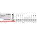 Edenta Steel Fissure Burs - Inverted Cone - 5 or 6 Pack - Options Available