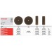 Edenta Chromopol Metal Polishers - 100 Pack - Options Available