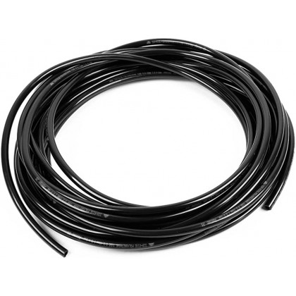 10mm OD (Outside Diameter) / 6.5mm ID PU Tube Air Hose for Compressor Polyurethane Pneumatic Flexible - Colour: BLACK (Might also be BLUE) - Price Per Metre (1m) 