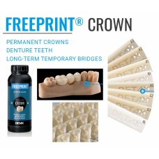 Detax Freeprint CROWN 385 DLP 3D Printing Resin - 500g or 1000g