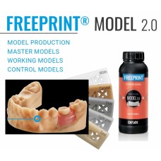 Detax Freeprint MODEL 2.0 385 DLP 3D Printing Resin – Caramel – 1000g