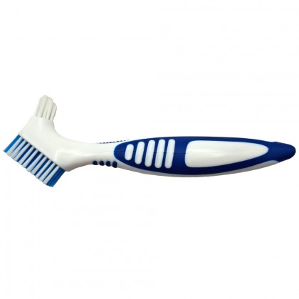 Durodent Denture Brushes - White/Blue - 50pc