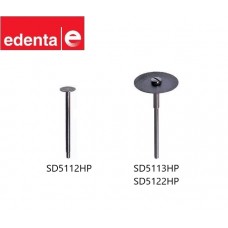 Edenta Sintered Diamond Disc - Mounted On Mandrel - For Ceramic / Metal / Cobalt Chrome - 1pc - Options Available