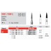 Edenta Zirconia K Diamonds HP Burs - 3 Pack - Options Available