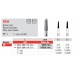 Edenta Zirconia K Diamonds HP Burs - 3 Pack - Options Available