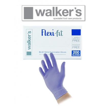 Walkers Flexifit NITRILE Gloves - Extra Small - CARTON 2000pc - DISCONTINUED CLEARANCE