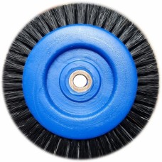 Hatho Stoddard Lathe Brush - 2 Row Converging Short Bristle - 70mm dia (P305) - 10 Pack