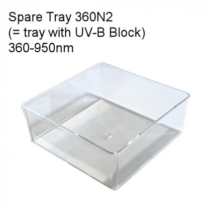 NK Optik Otoflash G171-6 Spare Tray Insert 360N2 - Light Transmission 360-950nm - SPAREPART - REF 171.360 - 1pc