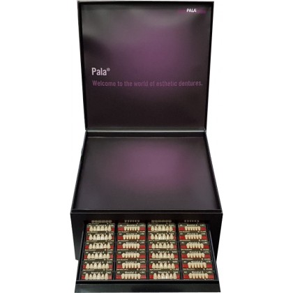 Kulzer PREMIUM Anteriors / MONDIAL Posteriors Acrylic Teeth Assortment Intro Case 66058142 - Shades: A2/A3/A3.5 - 48 Ants/36 Posts - Cardboard Display Case / Plastic Draws - LIMITED OFFER NEW USERS ONLY 1 Per Customer Only - SPECIAL ORDER INDENT